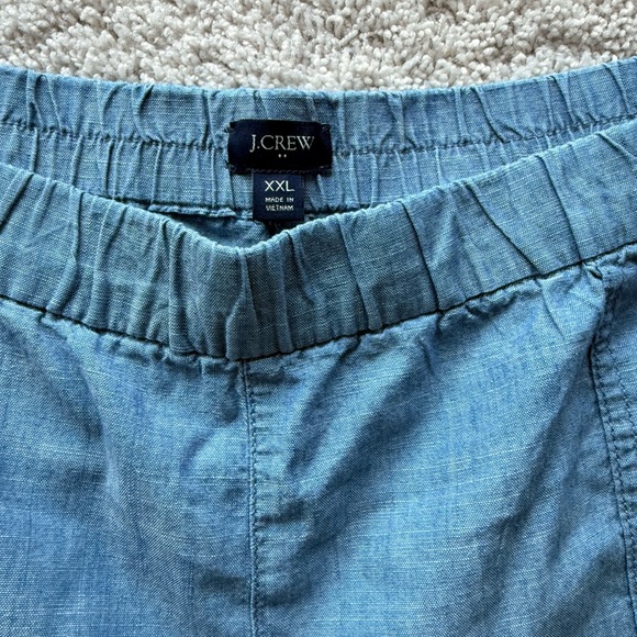 J. Crew Factory Chambray pull-on short - Picture 6 of 14